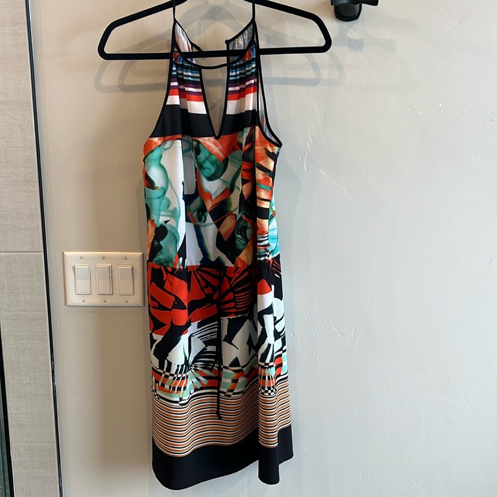 Super fun and comfy printed dress by Clover Canyon, size S like new!